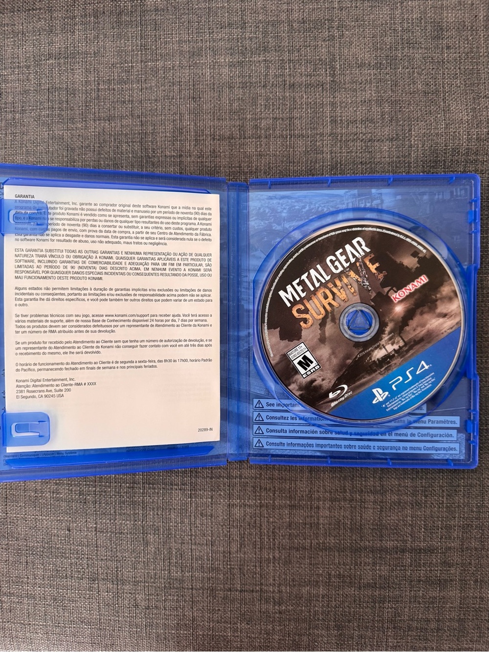 Metal Gear Survive Sony PS4 Game Complete Playstation 4 - Picture 3 of 3